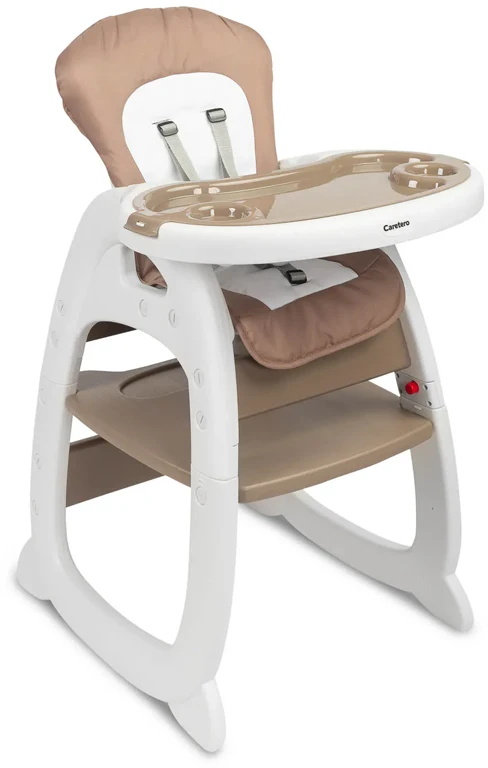 Дитячий стільчик для годування Caretero Homee Brown